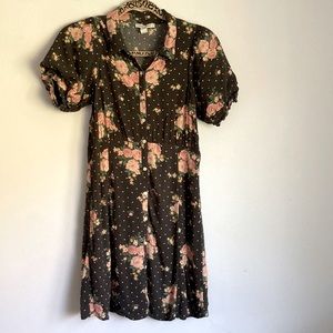 American Eagle| Vintage Style Floral Dress sz Small